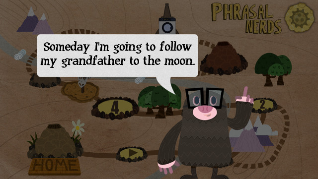 Phrasal Nerdはモグラが月へ行く物語